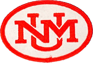 UNM Monogram Patch - 2"x 3"