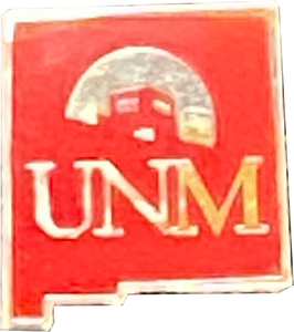 UNM State Shaped Lapel Pin