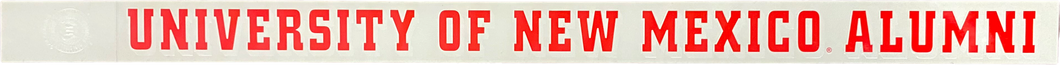 UNM Alumni Window Decal
