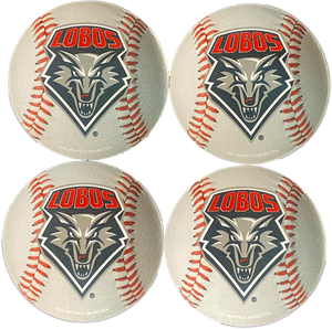 Lobo Sports Sublimated Coasters (4pk): Baseball