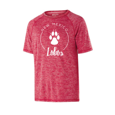 UNM Ladies Paw Print Performance Tee