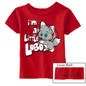 UNM Little Lobo Red Infant Tee