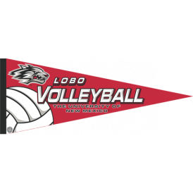 UNM Lobos Volleyball Pennant