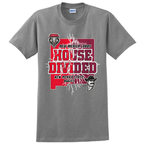 UNM House Divided Grey T-Shirt