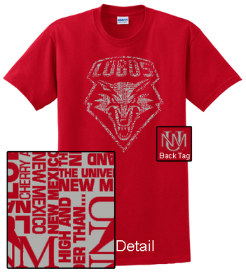 UNM Red Heritage Tee