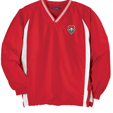 UNM Shield Red Wind Shirt