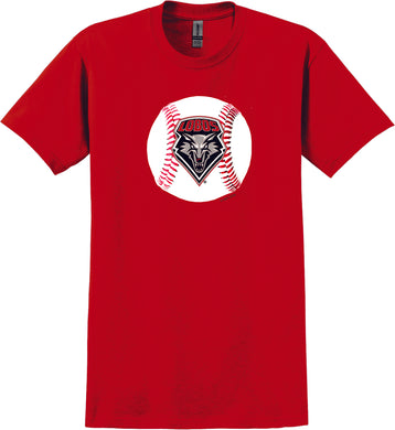 Lobo Baseball Red T-Shirt