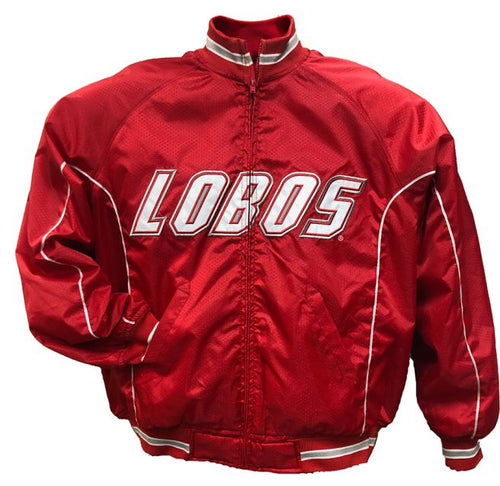 Lobos Red Baseball Jacket