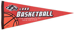 Lobo Basketball Pennant